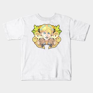 beer girl Kids T-Shirt